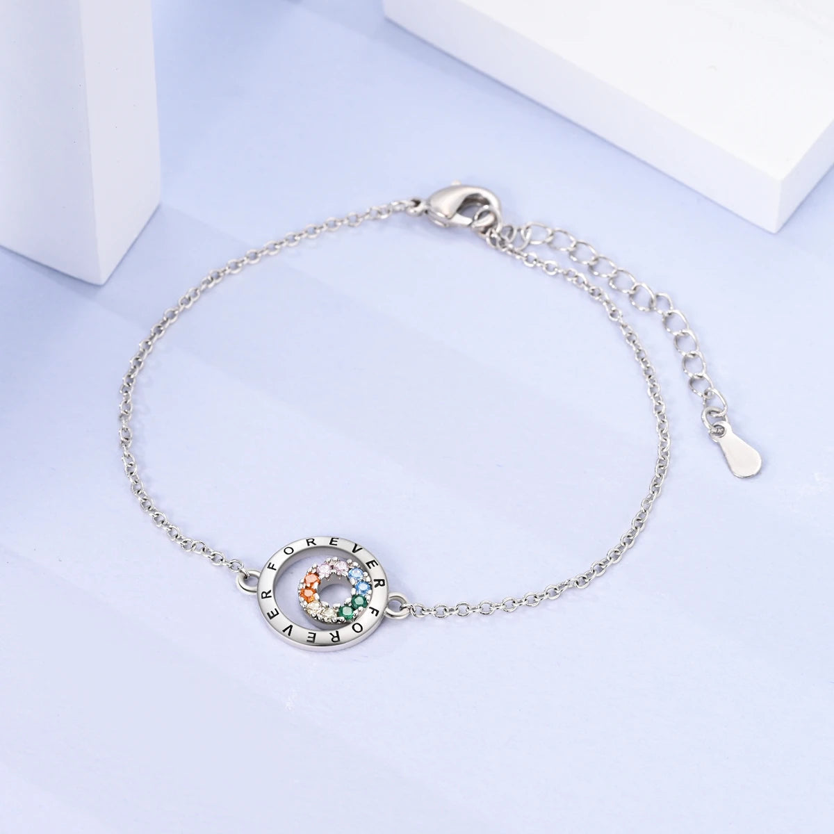 Silver-Plated Charm Bracelet –  Perfect for DIY or a Special Gift!