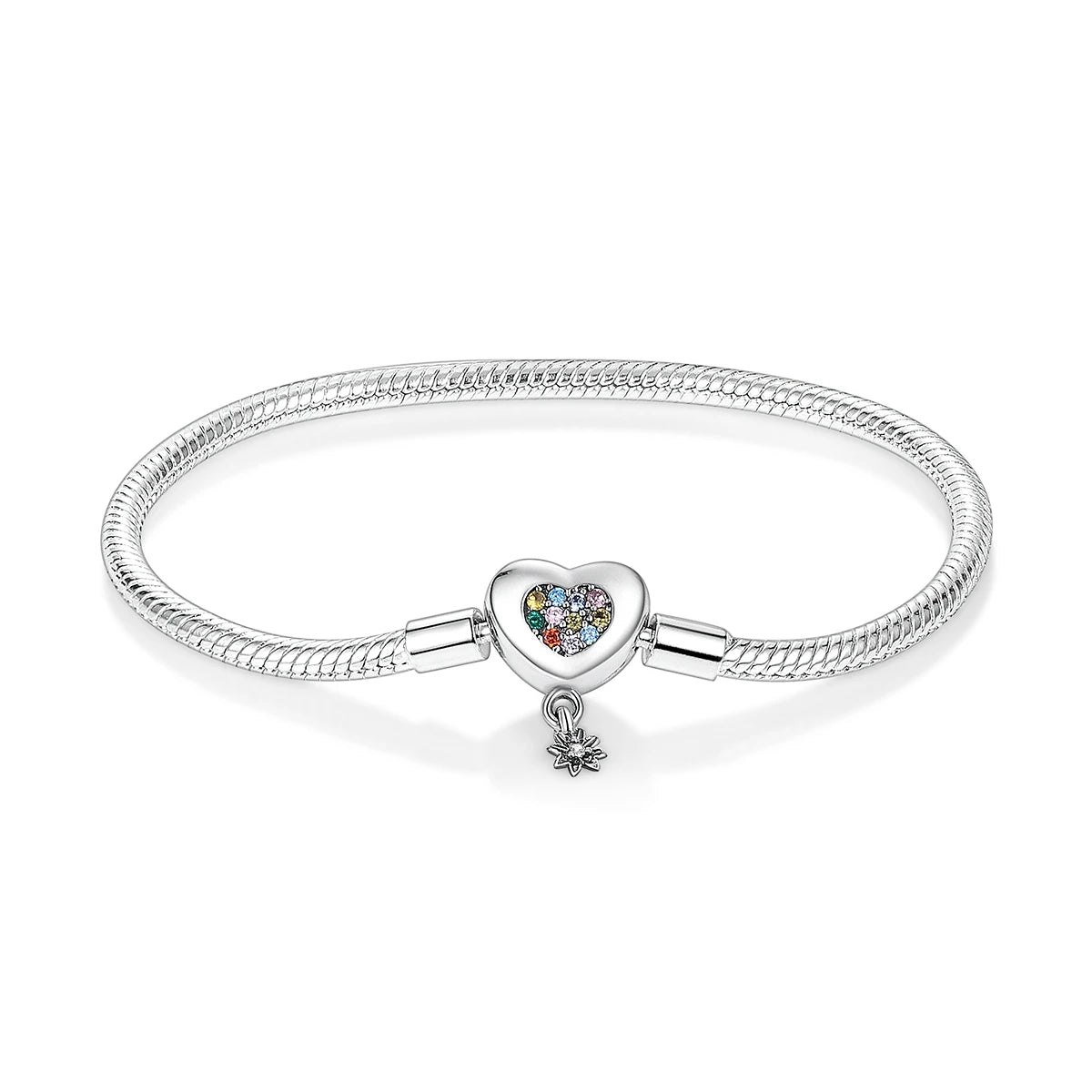 Silver-Plated Charm Bracelet –  Perfect for DIY or a Special Gift!