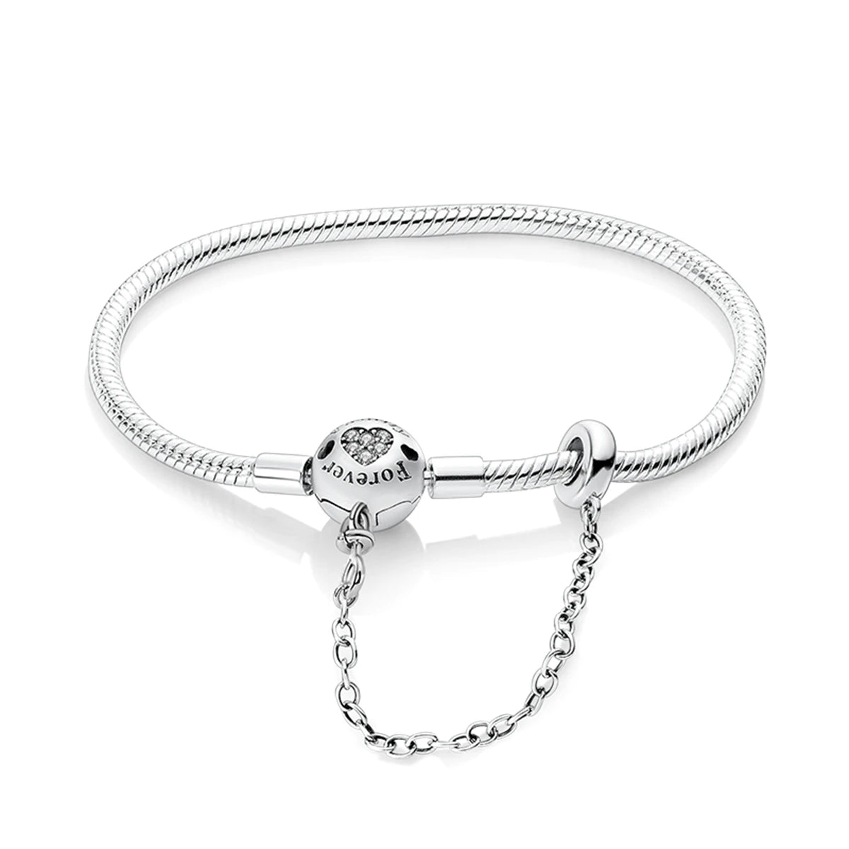 Silver-Plated Charm Bracelet –  Perfect for DIY or a Special Gift!