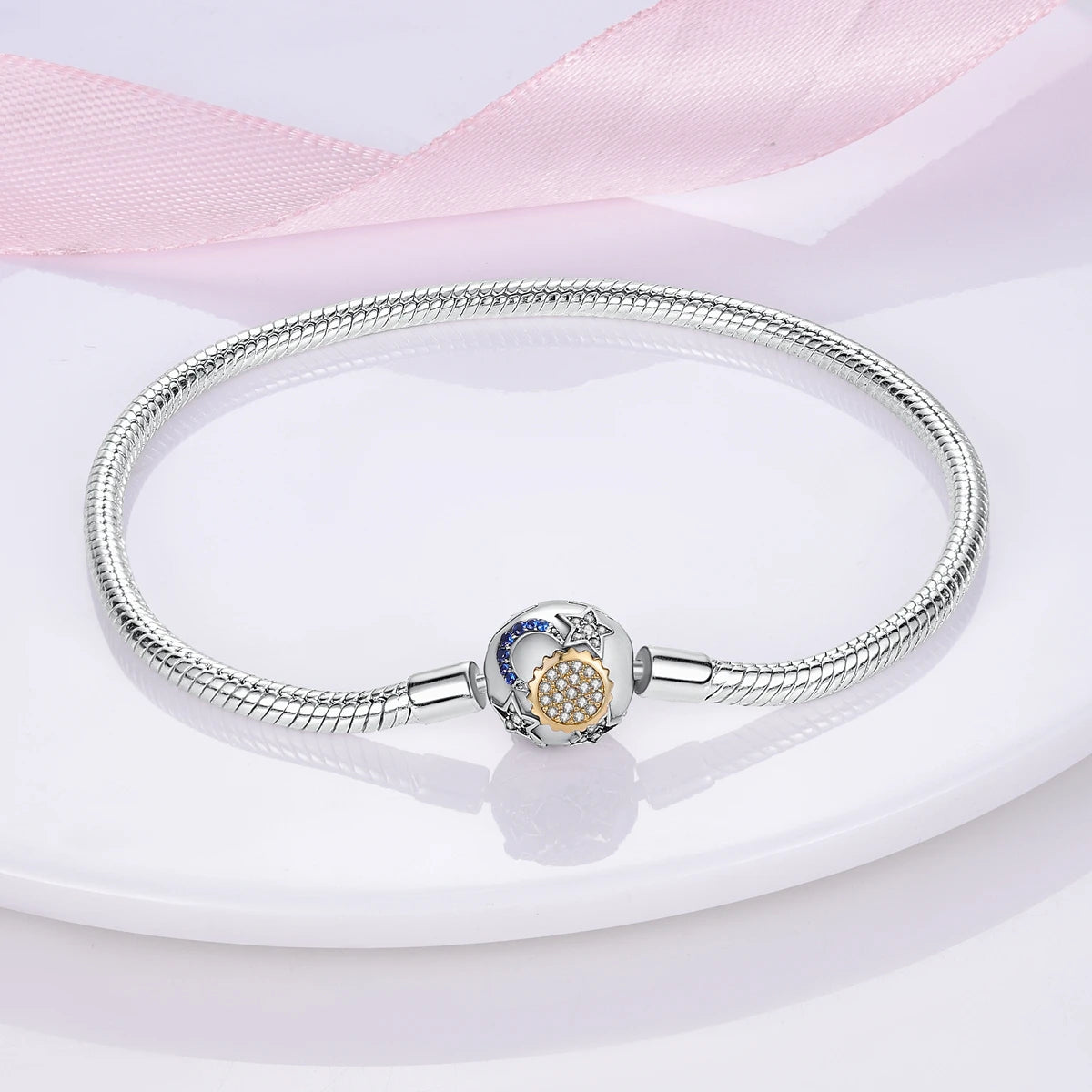 Silver-Plated Charm Bracelet –  Perfect for DIY or a Special Gift!