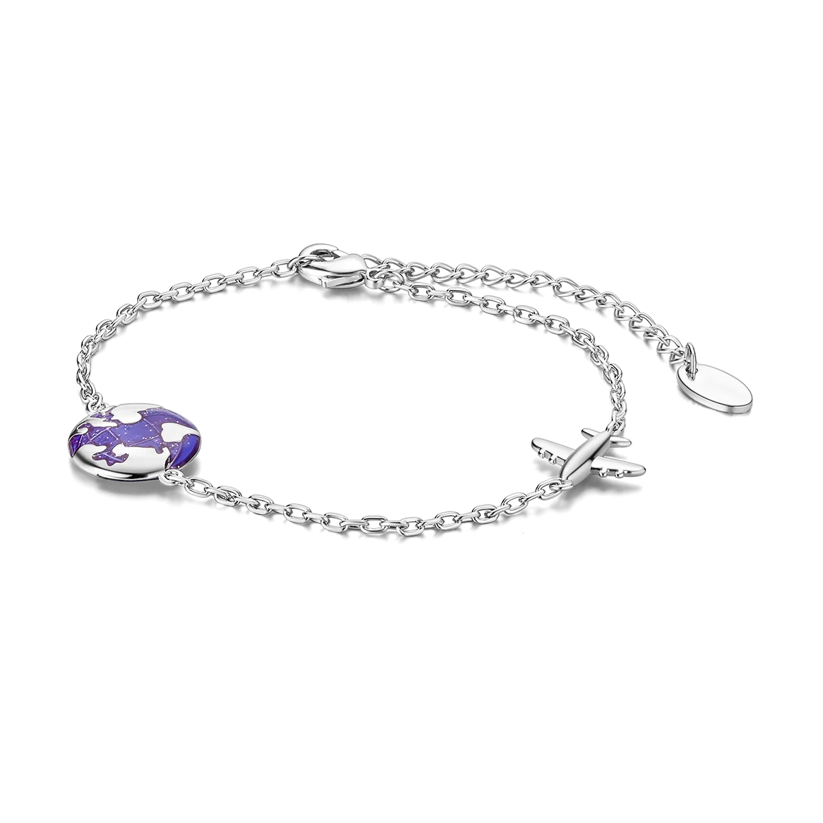 Silver-Plated Charm Bracelet –  Perfect for DIY or a Special Gift!